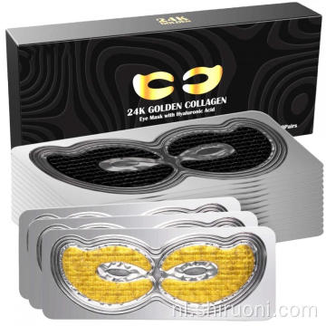 24K goud collageen oog huid zijde masker